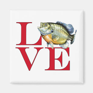 I Liebe Panfish Magnet