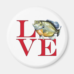 I Liebe Panfish Magnet
