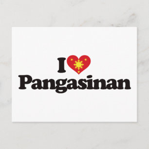 I Liebe Pangasinan Postkarte