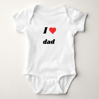 I Liebe Papa Baby Strampler