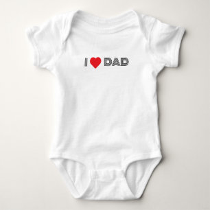I Liebe Papa Baby Strampler