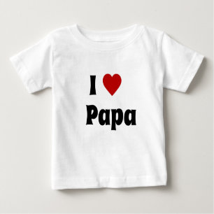 I Liebe Papa-Hemd Baby T-shirt