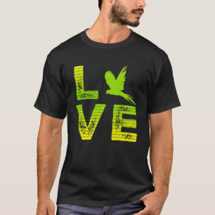 I Liebe Papageien Parakeet Papagei Liebe Jungen & T-Shirt