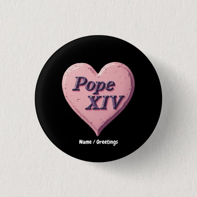 I Liebe Papst Leo XIV Lang lebe unser gesegneter V Button (Vorderseite)