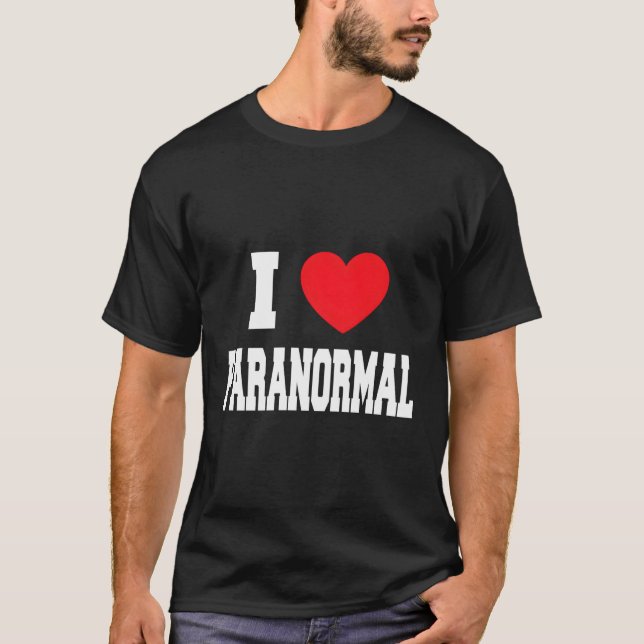 I Liebe paranormal T-Shirt (Vorderseite)