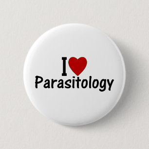 I Liebe Parasitologie Button