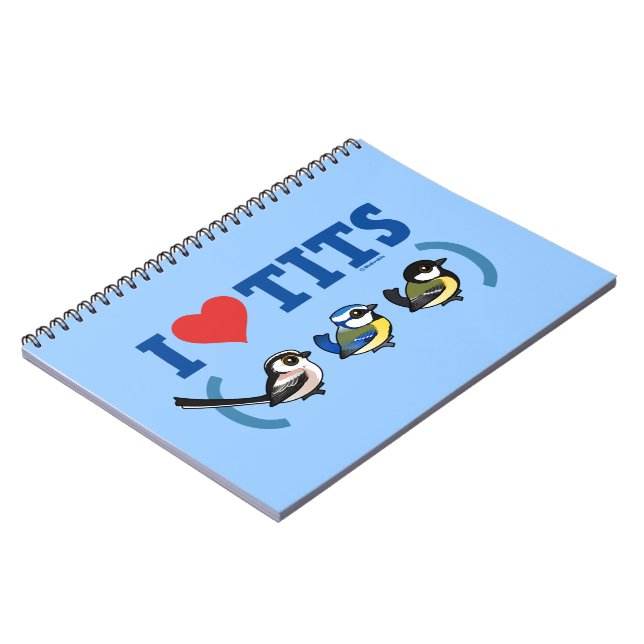 I Liebe Paridae EU Notizblock (Linke Seite)