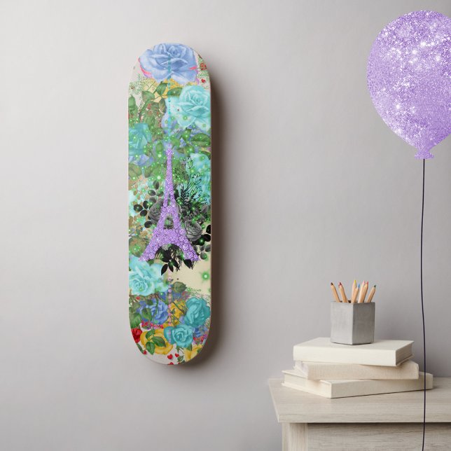 I Liebe Paris 2 Skateboard (Von Creator hochgeladen)