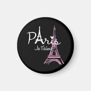 I Liebe Paris Eiffel Tower Frankreich Magnet