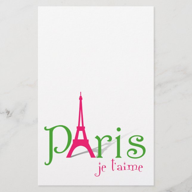I Liebe Paris Flyer (Vorne)