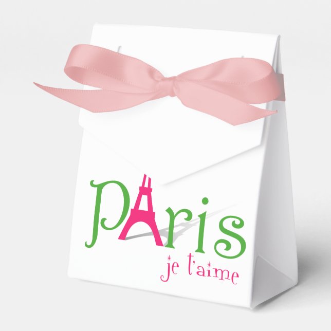 I Liebe Paris Geschenkschachtel (Vorderseite)