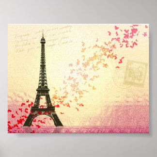 I Liebe Paris im Frühjahr Poster