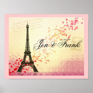 I Liebe Paris im Frühjahr Poster