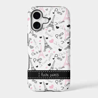 I Liebe-Paris iPhone 5 Telefon-Kasten