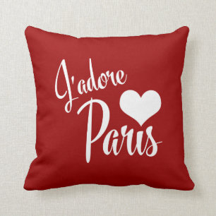 I Liebe Paris - J'adore Paris! Kissen