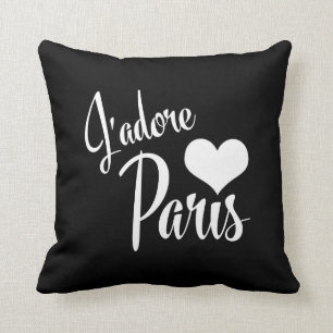 I Liebe Paris - J'adore Paris Vintage Art Kissen