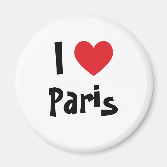 I Liebe Paris Magnet (Vorne)