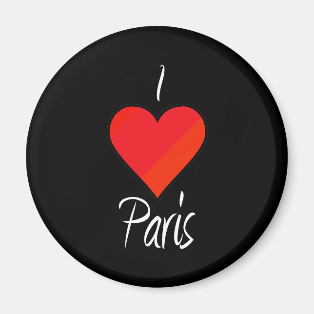 I Liebe Paris Magnet (Vorne)