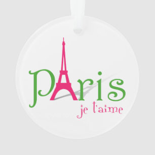 I Liebe Paris Ornament