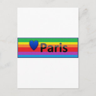 I Liebe Paris Postkarte