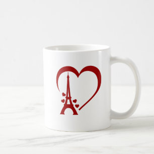 I Liebe Paris, Romantisches Inspiriert Paris Kaffeetasse