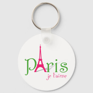 I Liebe Paris Schlüsselanhänger