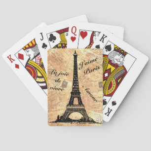 I Liebe Paris Spielkarten