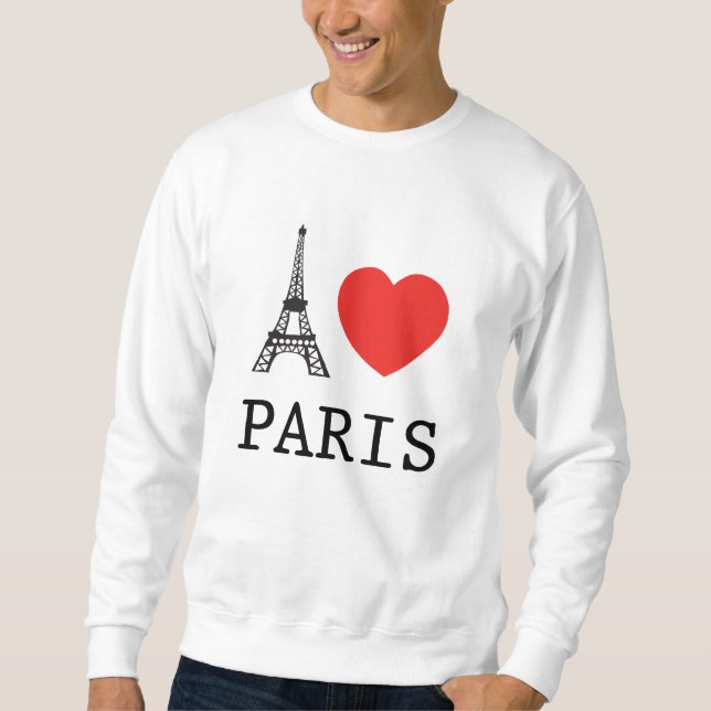 I "LIEBE" PARIS SWEATSHIRT (Vorderseite)