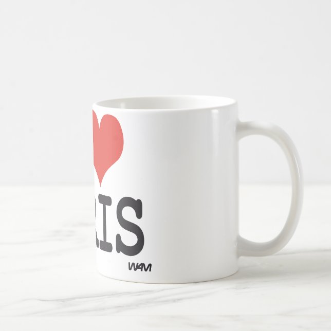 I Liebe Paris Tasse (Rechts)