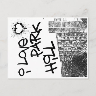 I Liebe Park Hill Postkarte