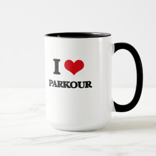 I Liebe Parkour Tasse