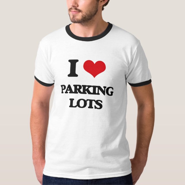 I Liebe-Parkplätze T-Shirt (Vorderseite)