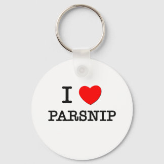 I Liebe Parsnip Schlüsselanhänger