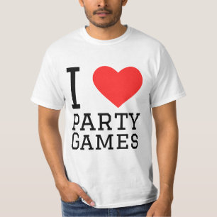 I Liebe Party Games T-Shirt