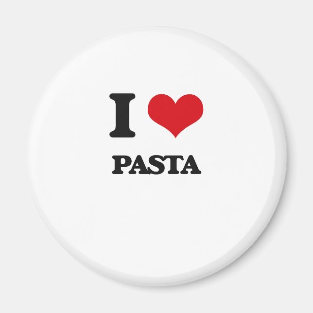 I Liebe Pasta Magnet (Vorne)