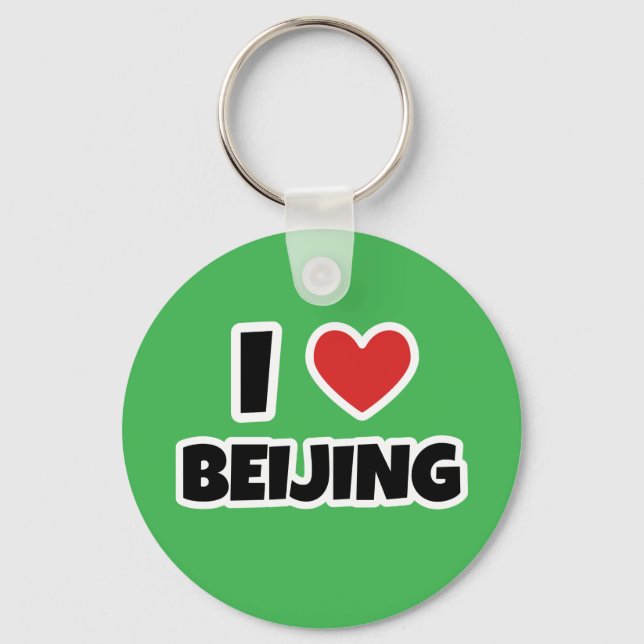 I Liebe Peking Schlüsselanhänger (Vorderseite)