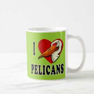 I Liebe-Pelikan-T - Shirts, Kinderkleid Kaffeetasse