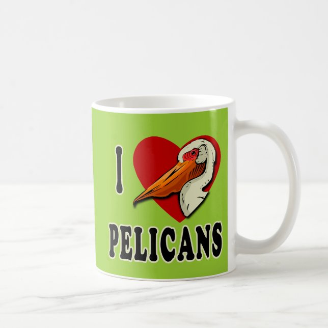I Liebe-Pelikan-T - Shirts, Kinderkleid Kaffeetasse (Rechts)