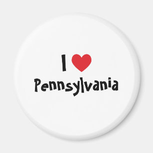 I Liebe Pennsylvania Magnet