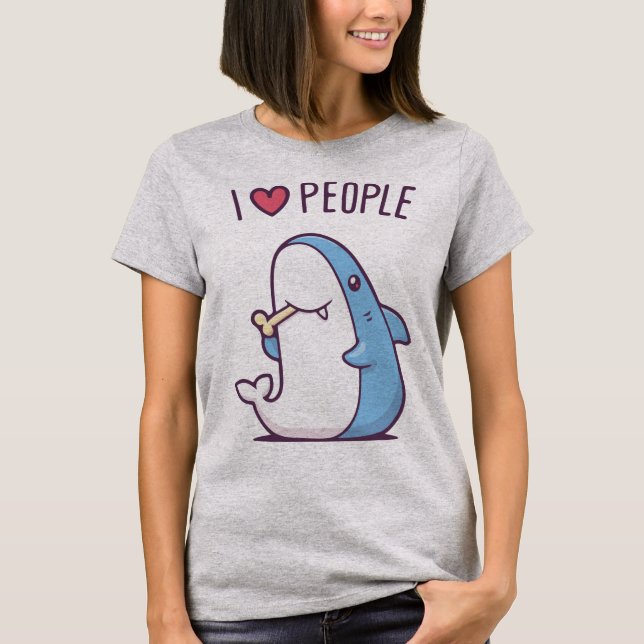 I Liebe People T-Shirt (Vorderseite)