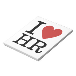 I ❤️ Liebe Personal - Abteilung Humanressourcen Notizblock