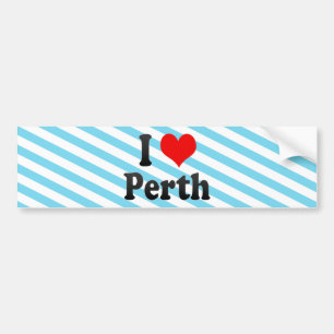 I Liebe Perth, Australien Autoaufkleber