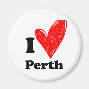 I Liebe Perth Magnet