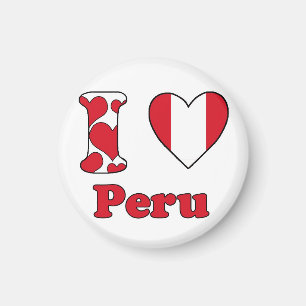 I Liebe Peru Magnet