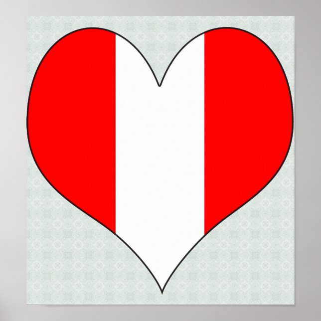 I Liebe Peru Poster (Vorne)