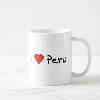 I Liebe Peru Tasse