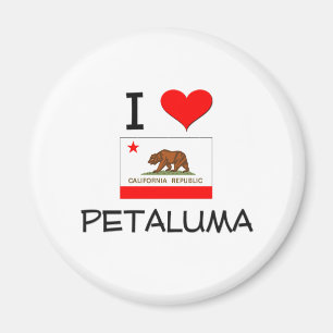 I Liebe PETALUMA Kalifornien Magnet