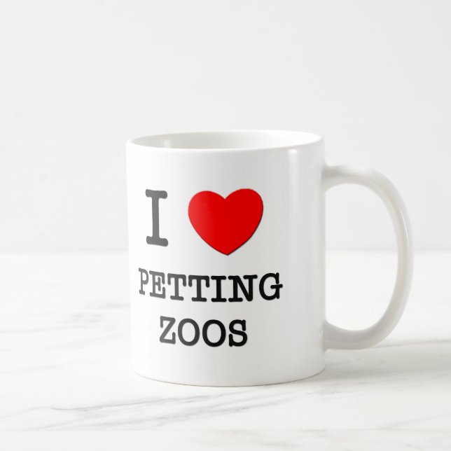 I Liebe-Petting Zoos Tasse (Rechts)