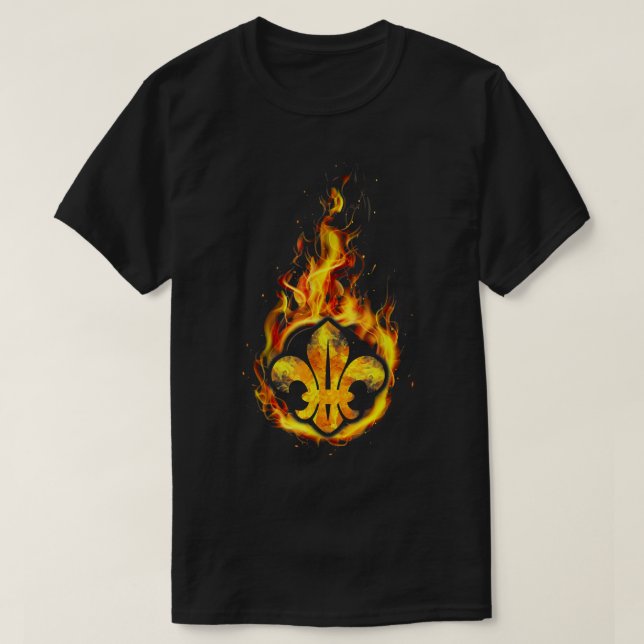 I Liebe Pfadfinder Brandschutzleiter Bester Cooler T-Shirt (Design vorne)