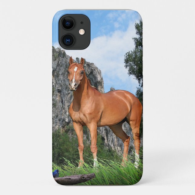 I Liebe Pferde Case-Mate iPhone Hülle (Rückseite)